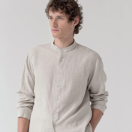Melange lino Currant Loungewear rinkinys — naturalusdrabuziai.lt