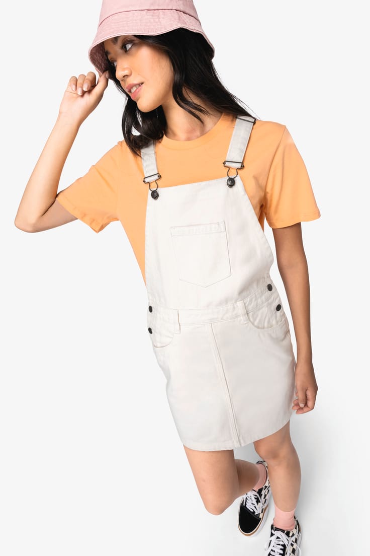Moteriška ekologiškos medvilnės suknelė su tvilo audiniu — naturalusdrabuziai.lt
