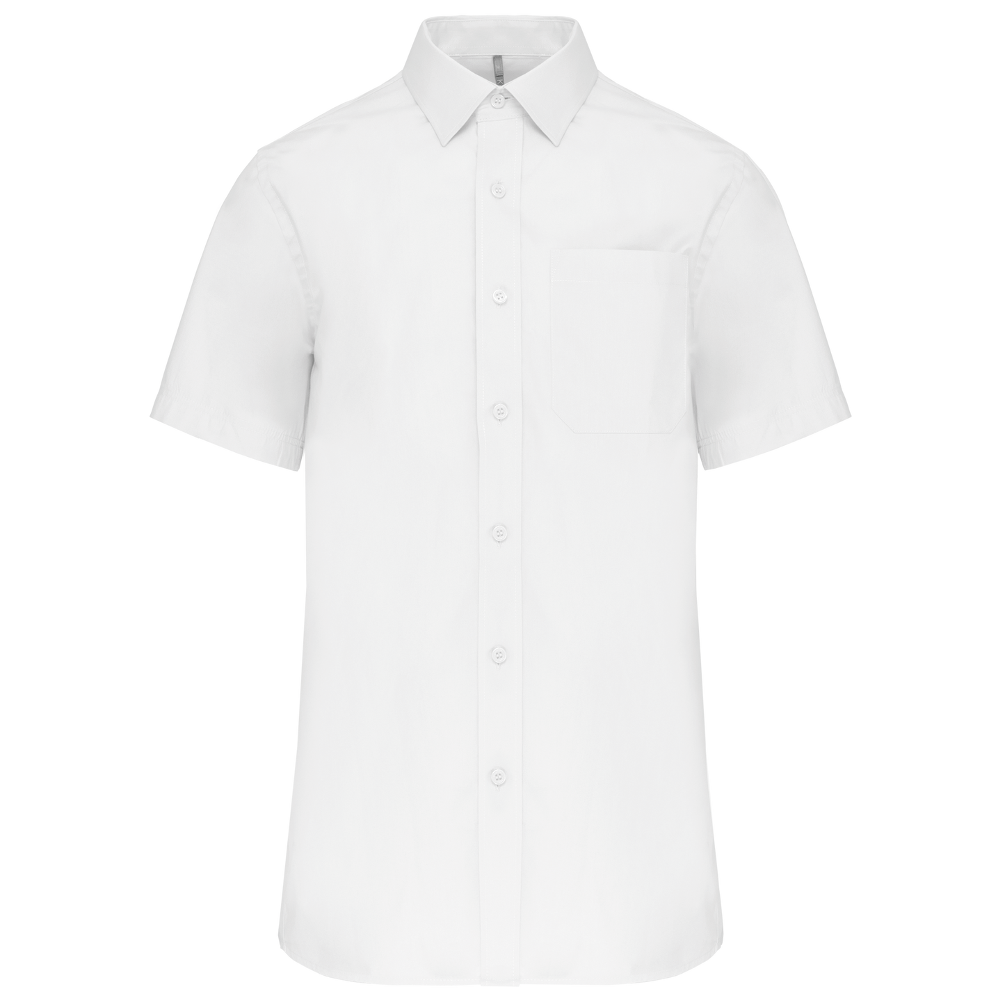 Vyriški trumpomis rankovėmis medvilniniai poplininiai marškinėliai — naturalusdrabuziai.lt