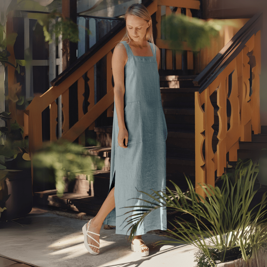 Allure Linen Fugue Dress