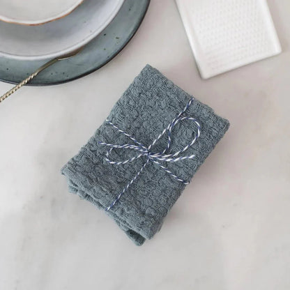 Blue Fog lino Dishcloth rinkinys 2 vnt. — naturalusdrabuziai.lt