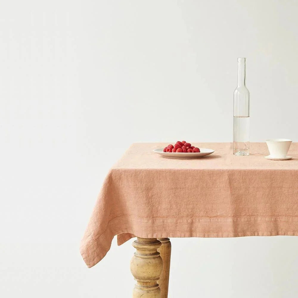 Cafe Creme lino staltiesė — naturalusdrabuziai.lt