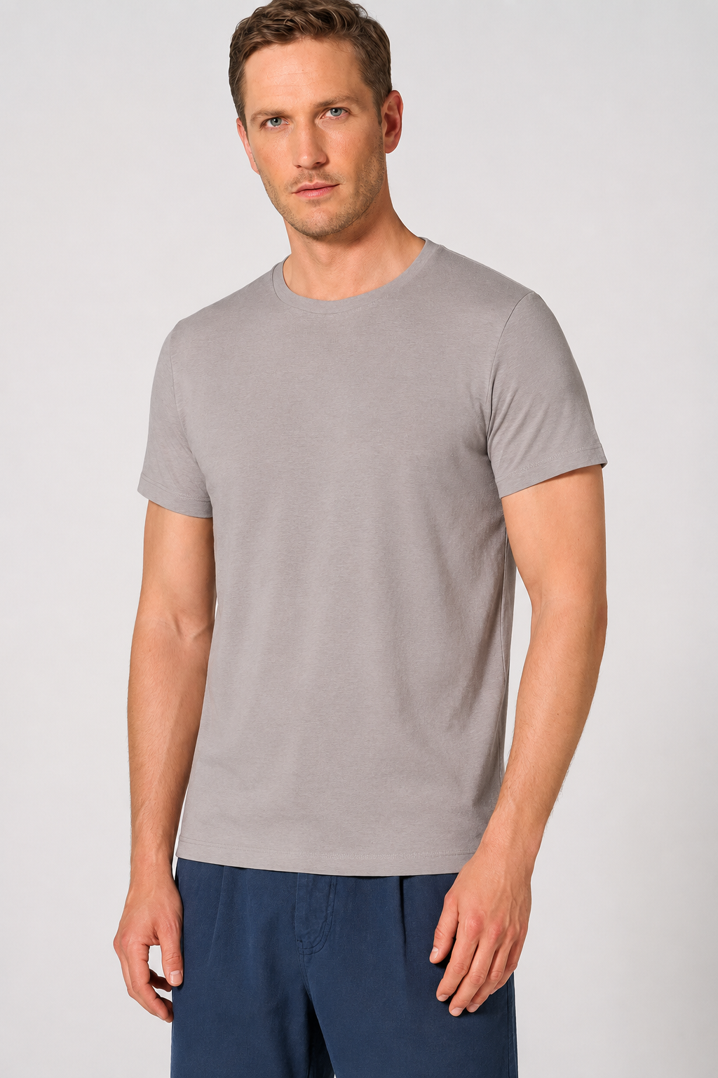 Vyriški marškinėliai iš kanapių ir ekologiškos medvilnės – mud