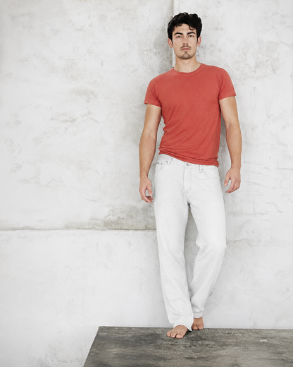 Klasikinės 100% kanapių kelnės (unisex) – Balta