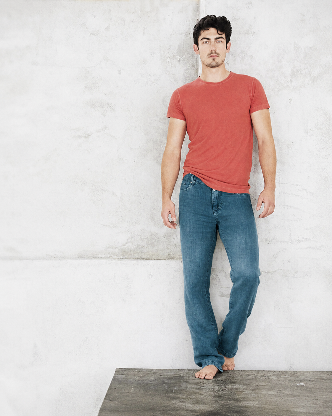 Klasikinės 100% kanapių kelnės (unisex) – Rifo žalia