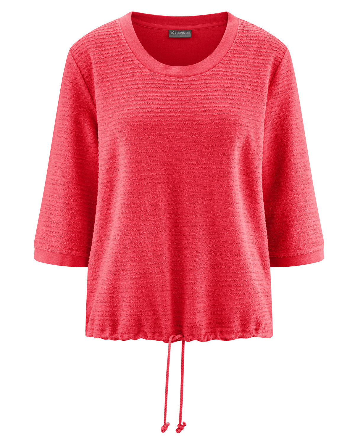 Moteriški marškiniai 3/4 rankovėmis iš kanapių ir ekologiškos medvilnės – Magnolia