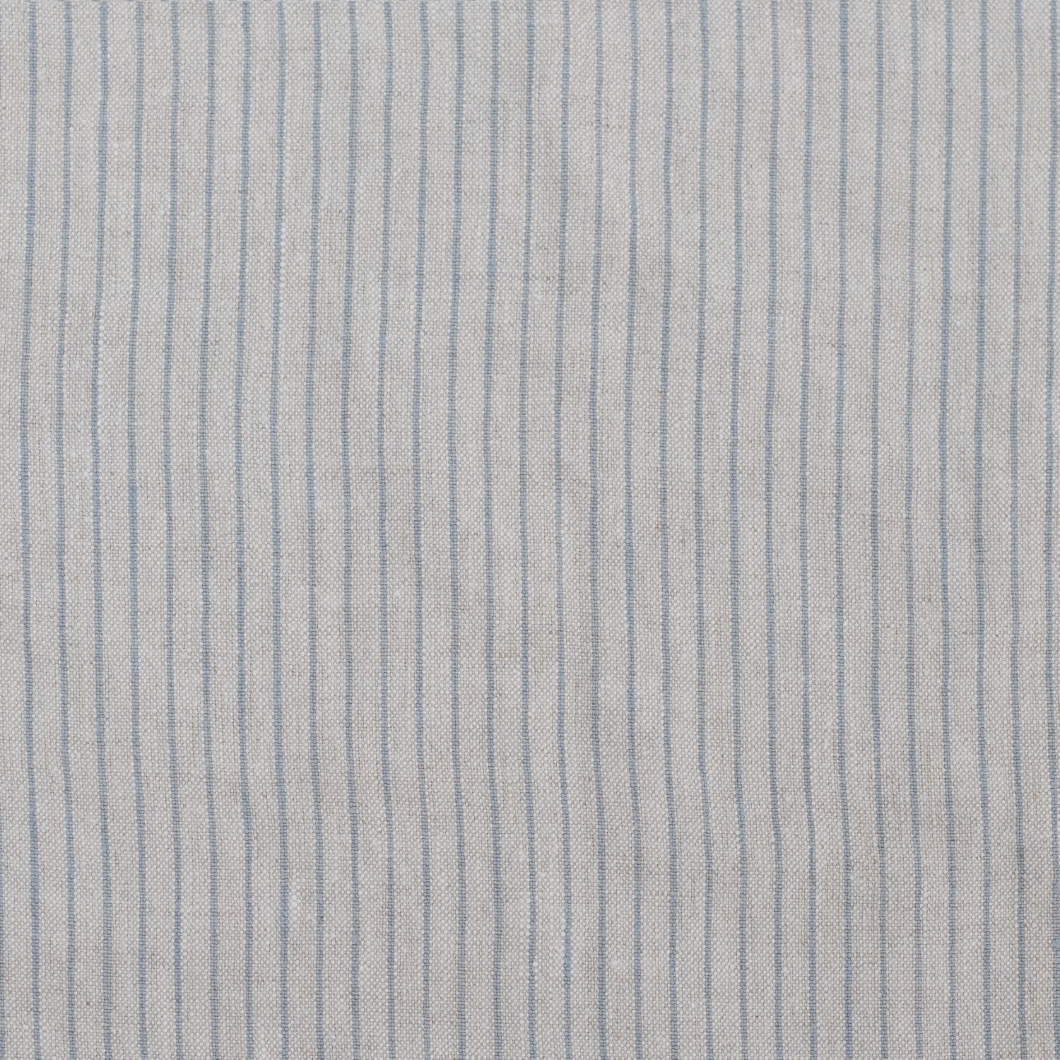 Grey Blue Wide Pinstripe Rustic Fabric 280g/sq.m — naturalusdrabuziai.lt