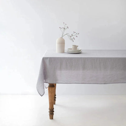 Light Grey Lightweight lino staltiesė — naturalusdrabuziai.lt