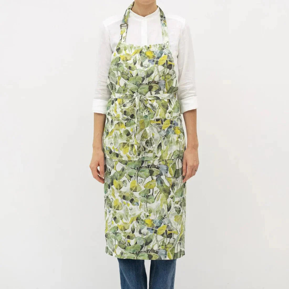 LIMITED EDITION Lotus lino šefo prijuostė — naturalusdrabuziai.lt