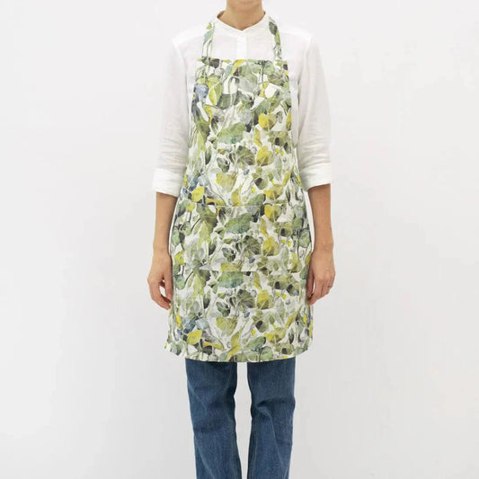LIMITED EDITION Lotus lino kasdienė prijuostė — naturalusdrabuziai.lt