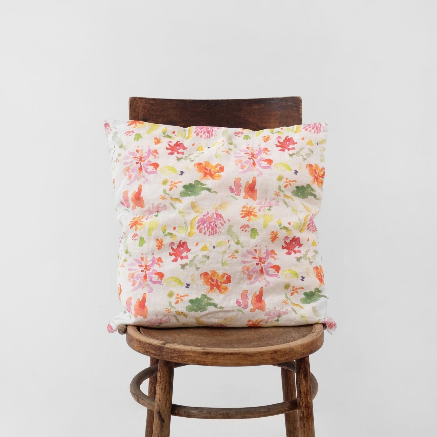 LIMITED EDITION Wildflower Flow lino pagalvėlės užvalkalas — naturalusdrabuziai.lt