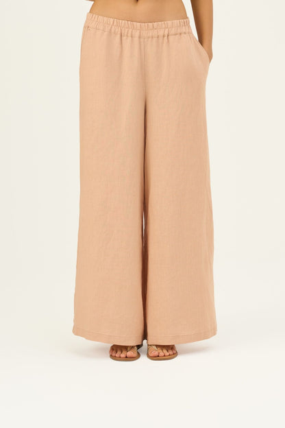 Maple Sugar lino Zayn kelnės — naturalusdrabuziai.lt