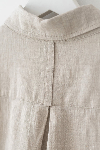 Melange Linen Larch Shirt