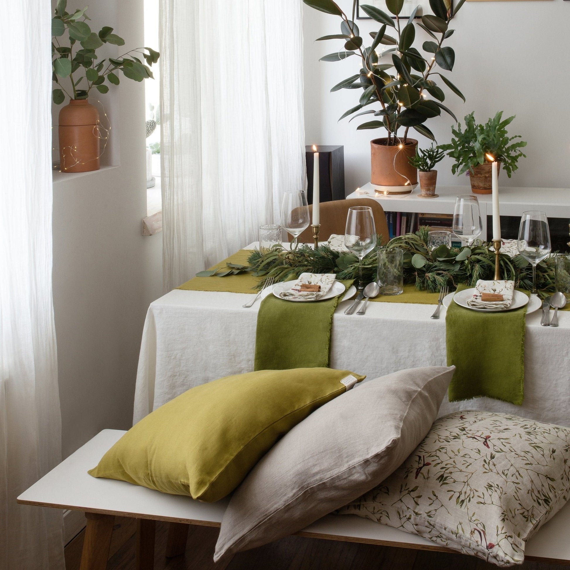 Natural lino pagalvėlės užvalkalas — naturalusdrabuziai.lt