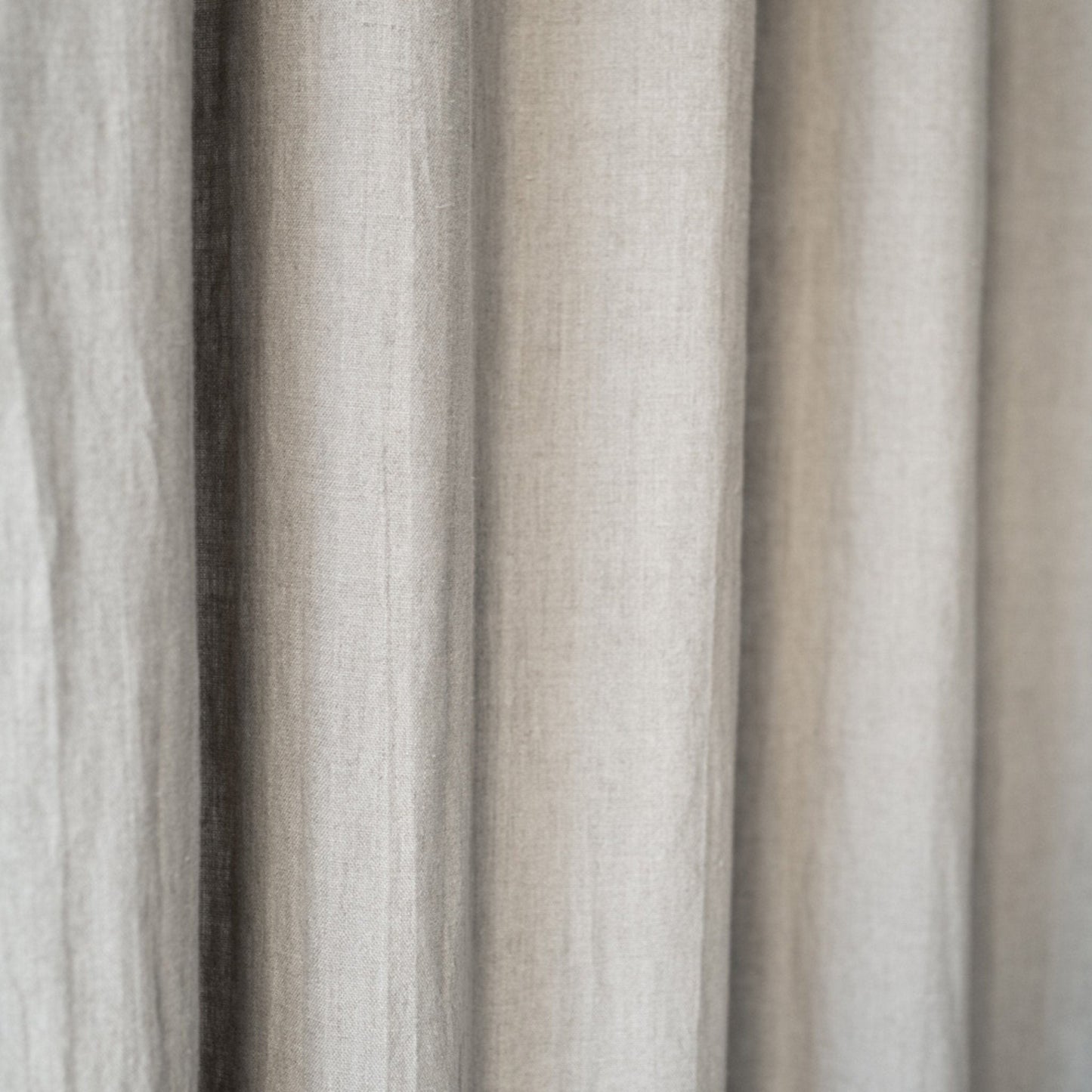 Natural lino Night Time Rod Pocket Curtain rinkinys 2 vnt. — naturalusdrabuziai.lt