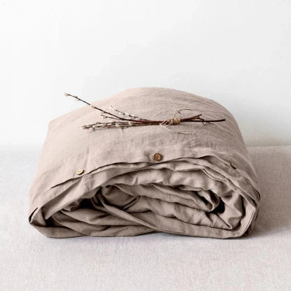 Portobello lino antklodės užvalkalas — naturalusdrabuziai.lt