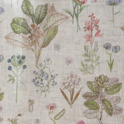 Unwashed Botany on Light Natural lino Fabric 185 g/sq.m — naturalusdrabuziai.lt